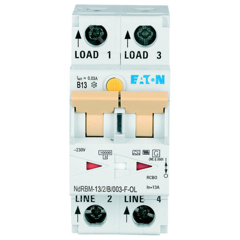 Jordfeilautomat Eaton xDigital F-OL/B - 10