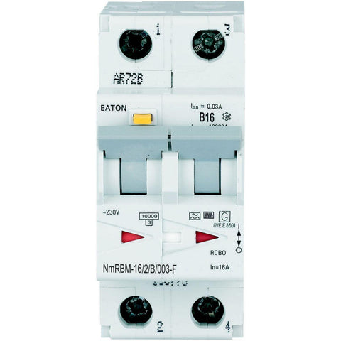 Jordfeilautomat Type F 2P NmRBM Karakteristikk B - 10