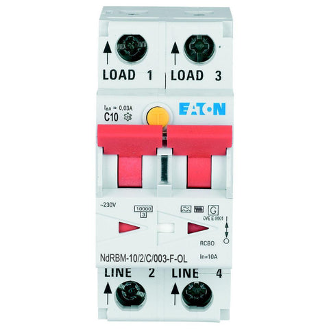 Jordfeilautomat Eaton xDigital F-OL/C - 6