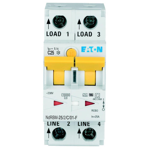 Jordfeilautomat Eaton xDigital F-OL/C - 6
