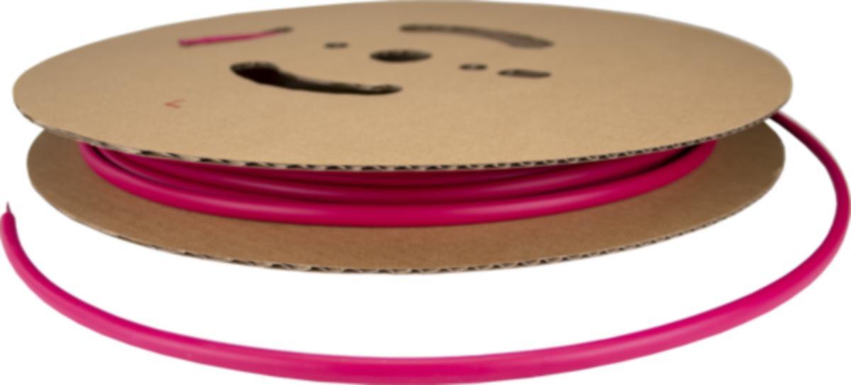 Krympeslange Melbye Tynnvegget, uten lim, rød, på rull