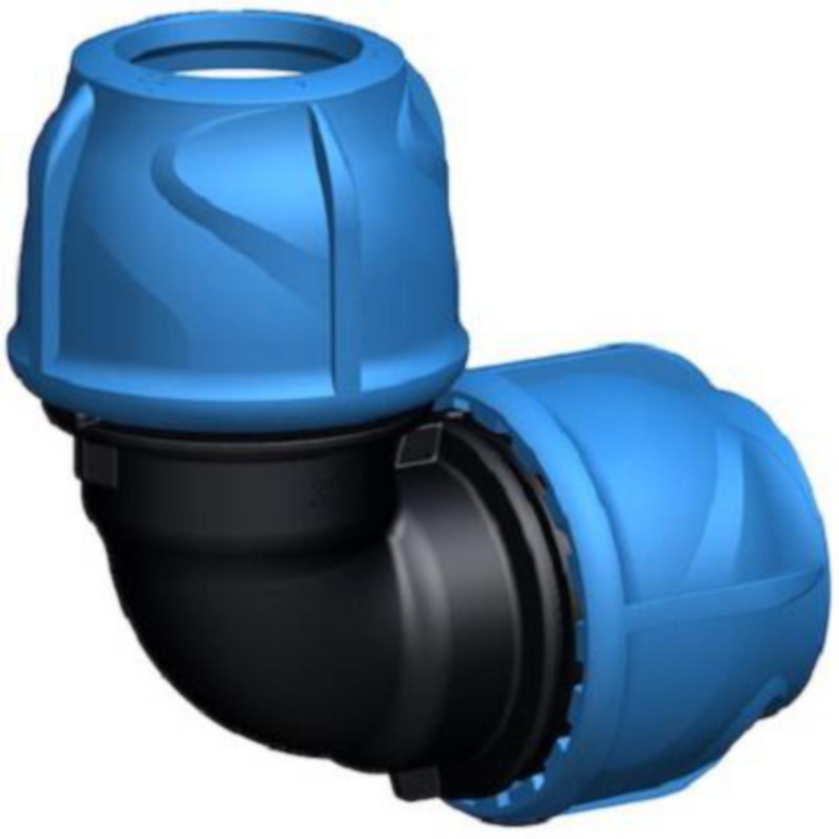 Albue 90° iJoint, PP PN16 - Georg Fischer