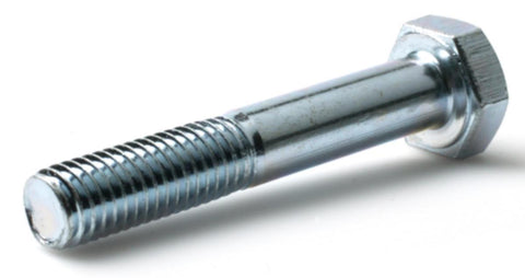Sekskantskrue ISO 4014 8.8 delgjenget elforzinket