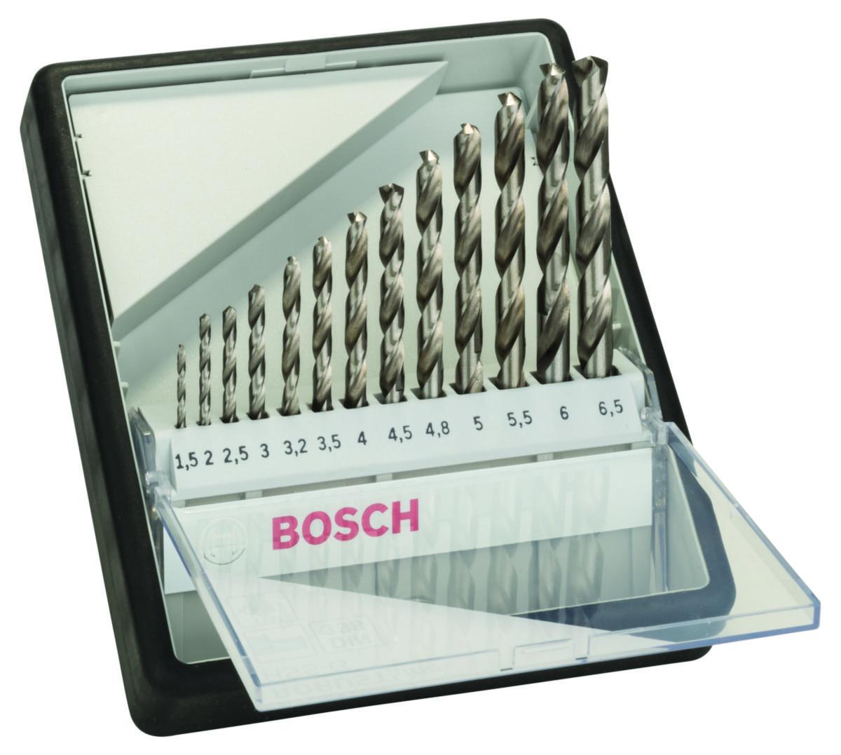 Metallborsett Bosch HSS-G 13-deler fra Bosch