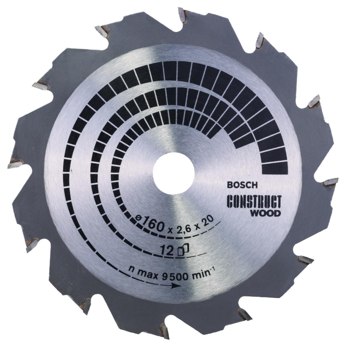 Sirkelsagblad Bosch Construct Wood fra Bosch