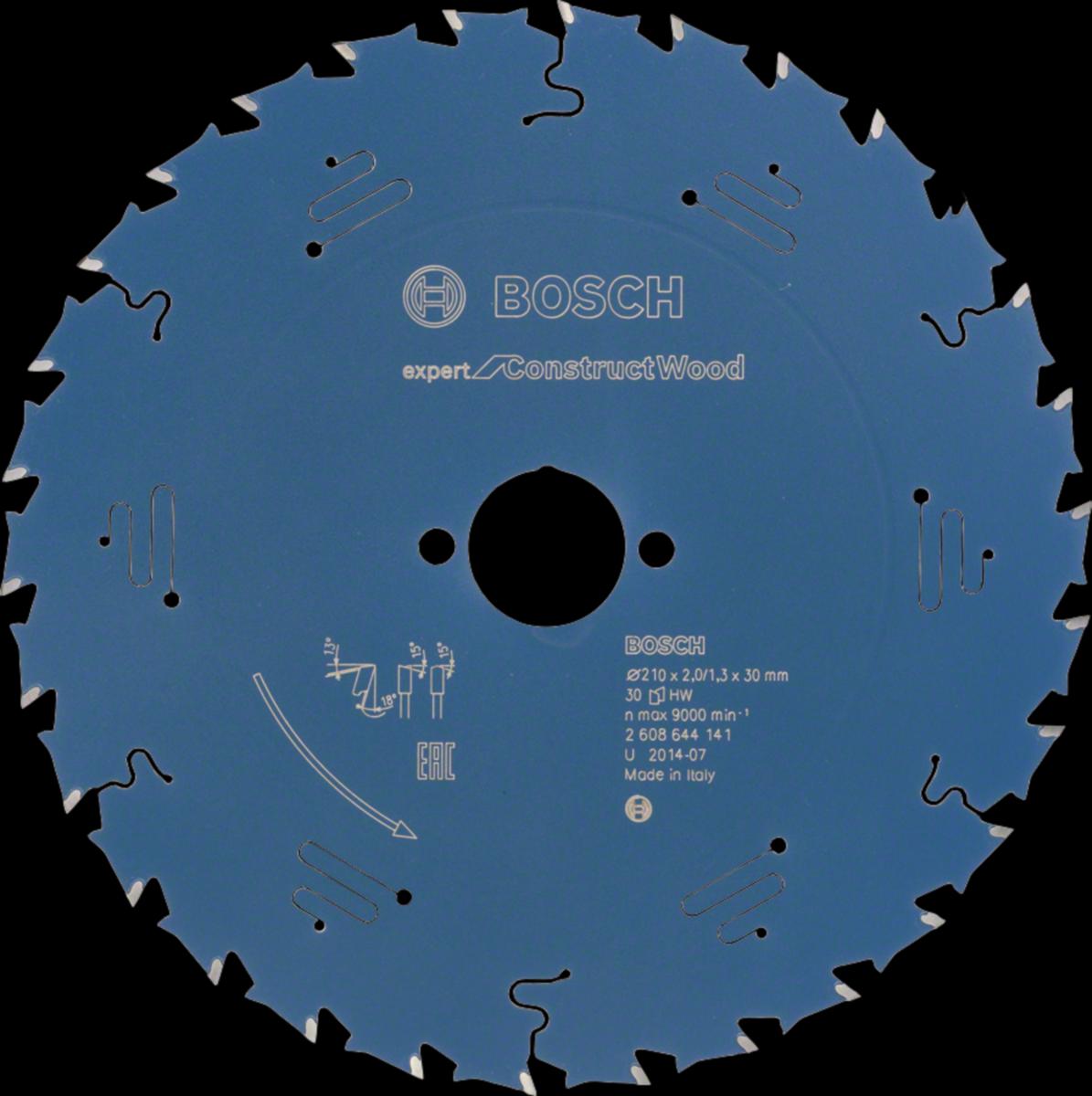 Sirkelsagblad Bosch Expert for Construct Wood fra BOSCH