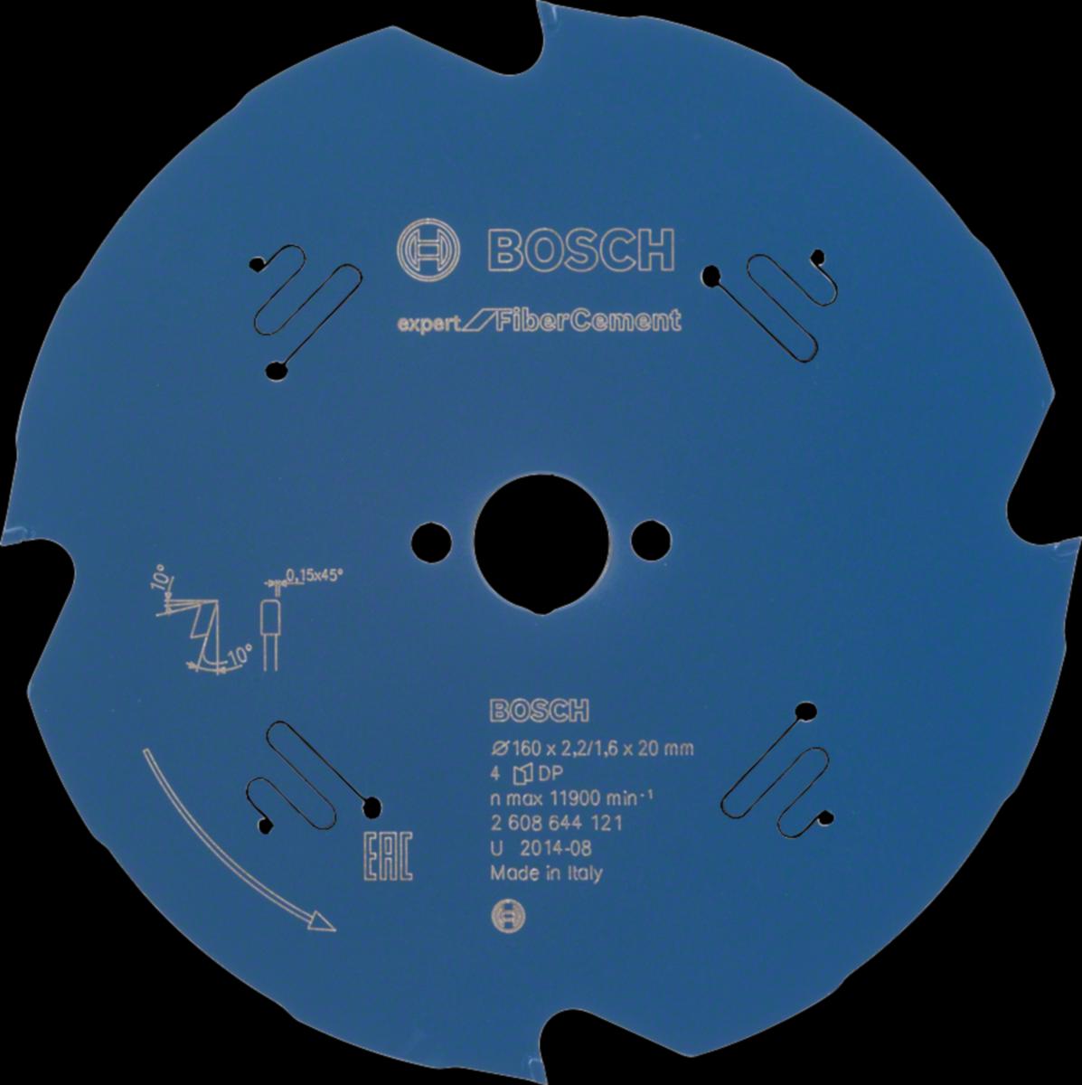 Sirkelsagblad Bosch Expert for Fiber Cement