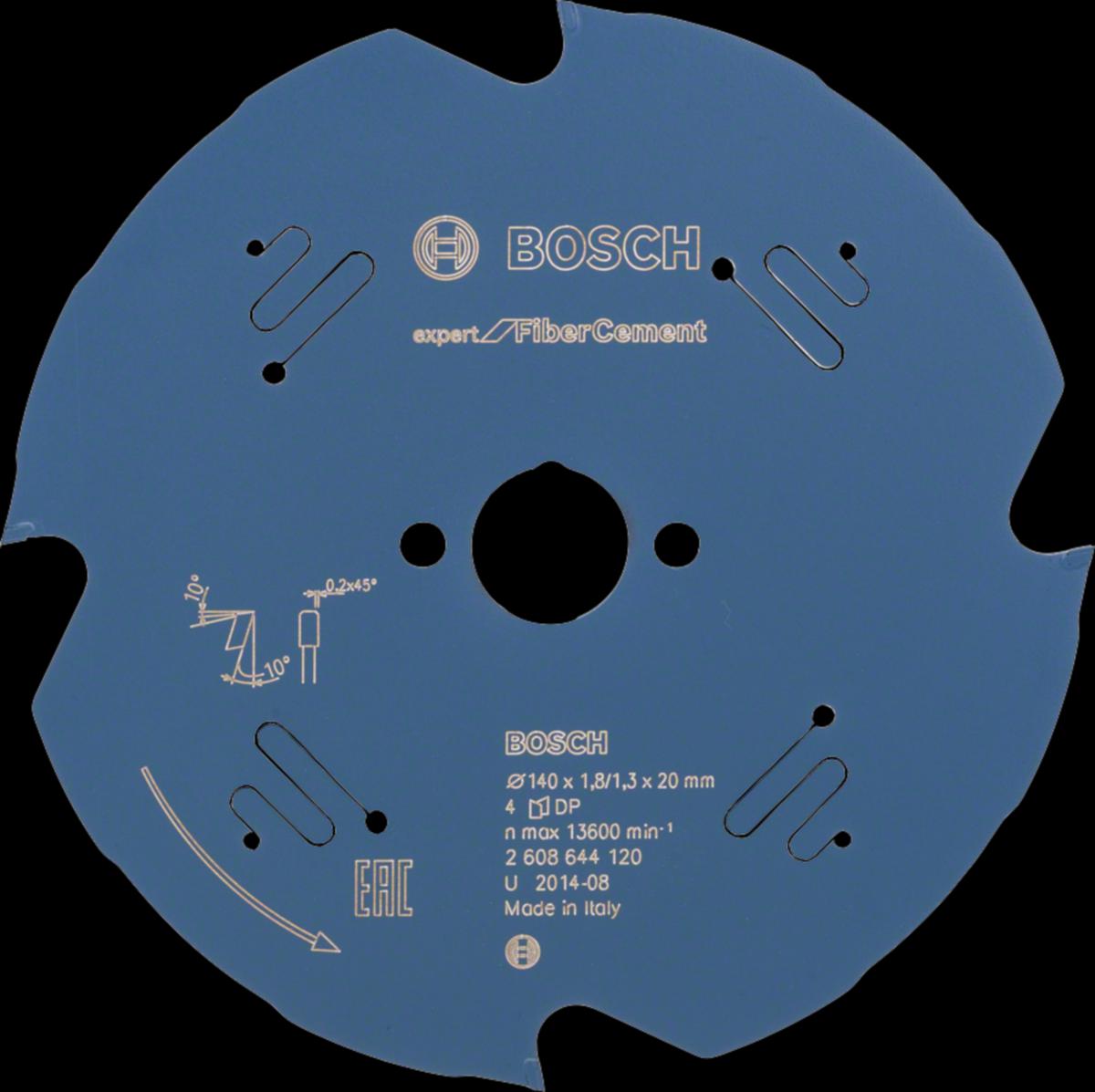 Sirkelsagblad Bosch Expert for Fiber Cement