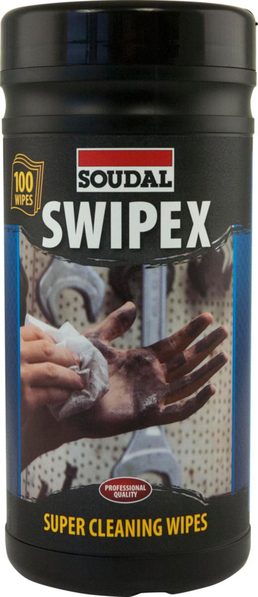 Rengjøringsserviett Swipex Soudal 100 kluter