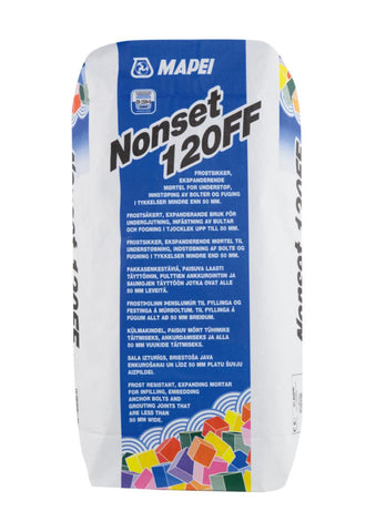 Understøpsmørtel Frostfri Mapei Nonset 120 FF