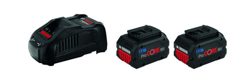 Batterisett Bosch Procore 18V 2X5.5Ah (610720)