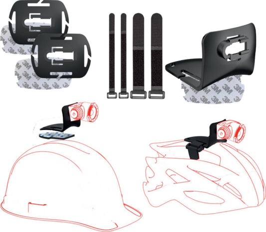 Hjelmfeste Ledlenser til H-serie