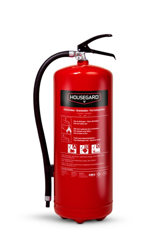 Brannslukker Housegard Pulver ABC 12kg