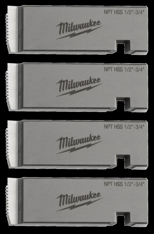 Gjengebakker Milwaukee NPT 1/2" - 3/4" HSS