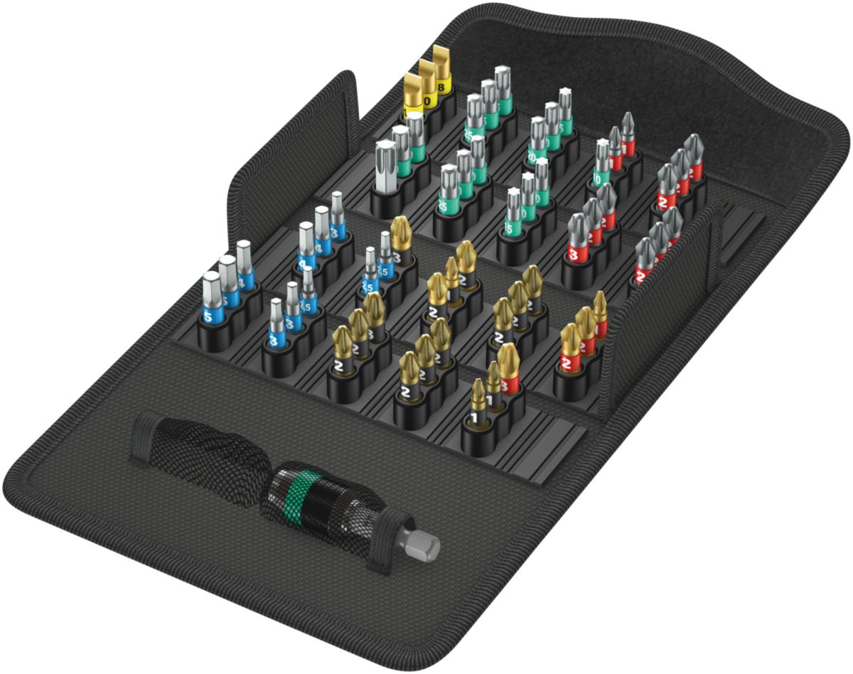 Bitssett Wera Bit-safe 61pk