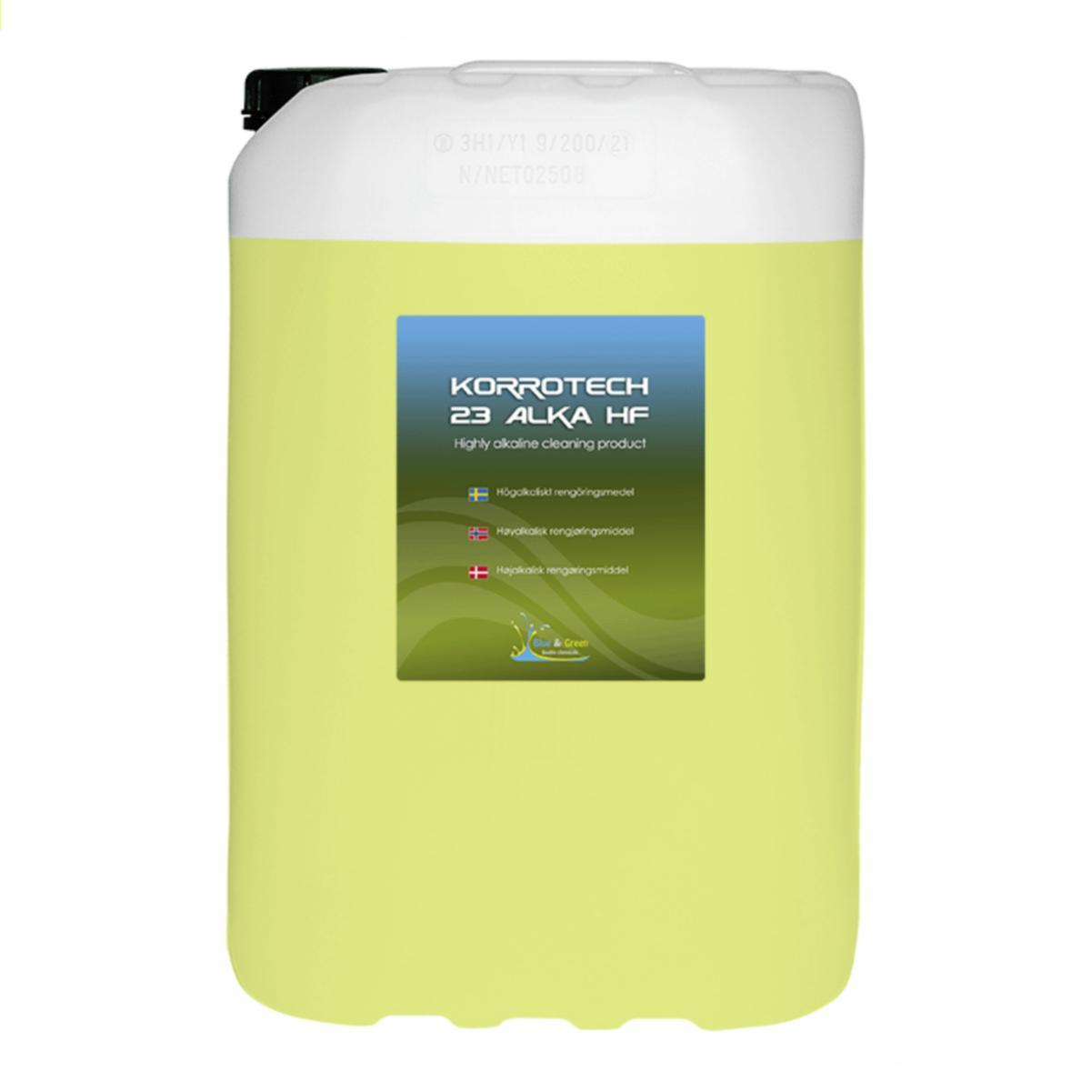 Avfetting- og Rengjøring BG Korrotech 23 Alka HF - Blue & Green