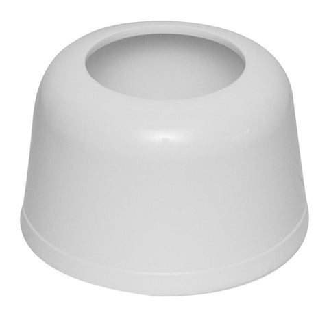 Gulvrosett for servant/vaskebenk gulv/vegg, Faluplast