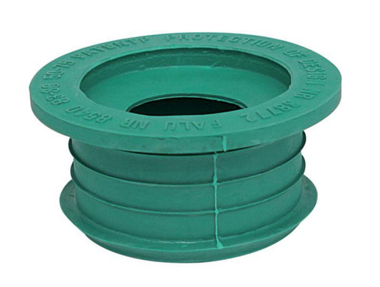 Gumminippel til SA-rør grønn, Faluplast