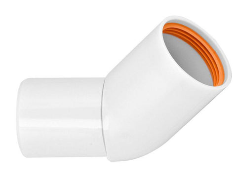 Bend 45° enkel, Faluplast