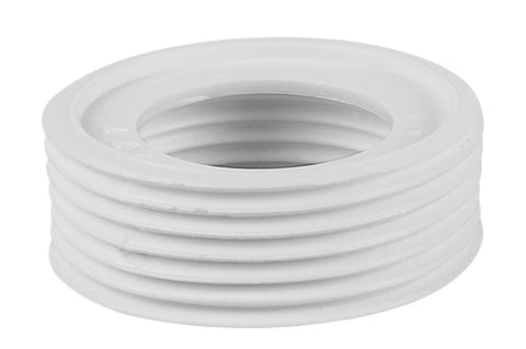 Overgangsnippel hvit, Faluplast