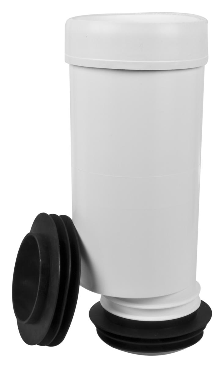 Klosettstuss eksentrisk, Faluplast