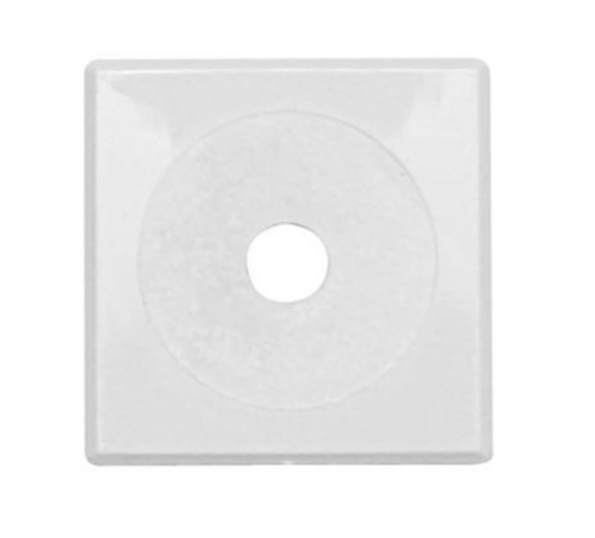 Dekkskive enkel selvheftende, Faluplast