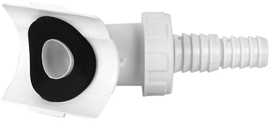 Sadelslangenippel for oppvask-/vaskemaskin, Faluplast