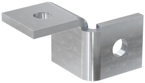 Monteringsdel FUF 180°L, FUS skinnesystem, fischer