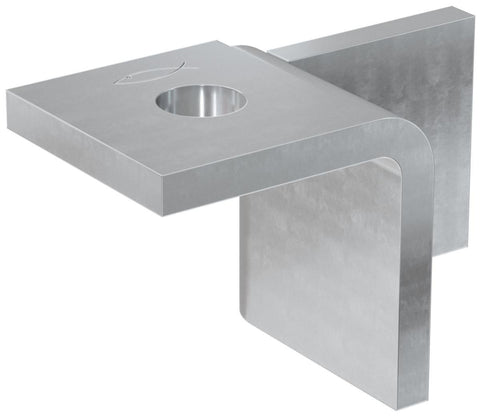 Monteringsdel FUF 180°R, FUS skinnesystem, fischer