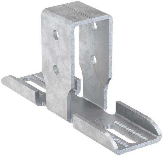 Vinkelforbindelse FMA 90-160, elforzinket, FMS skinnesystem, fischer