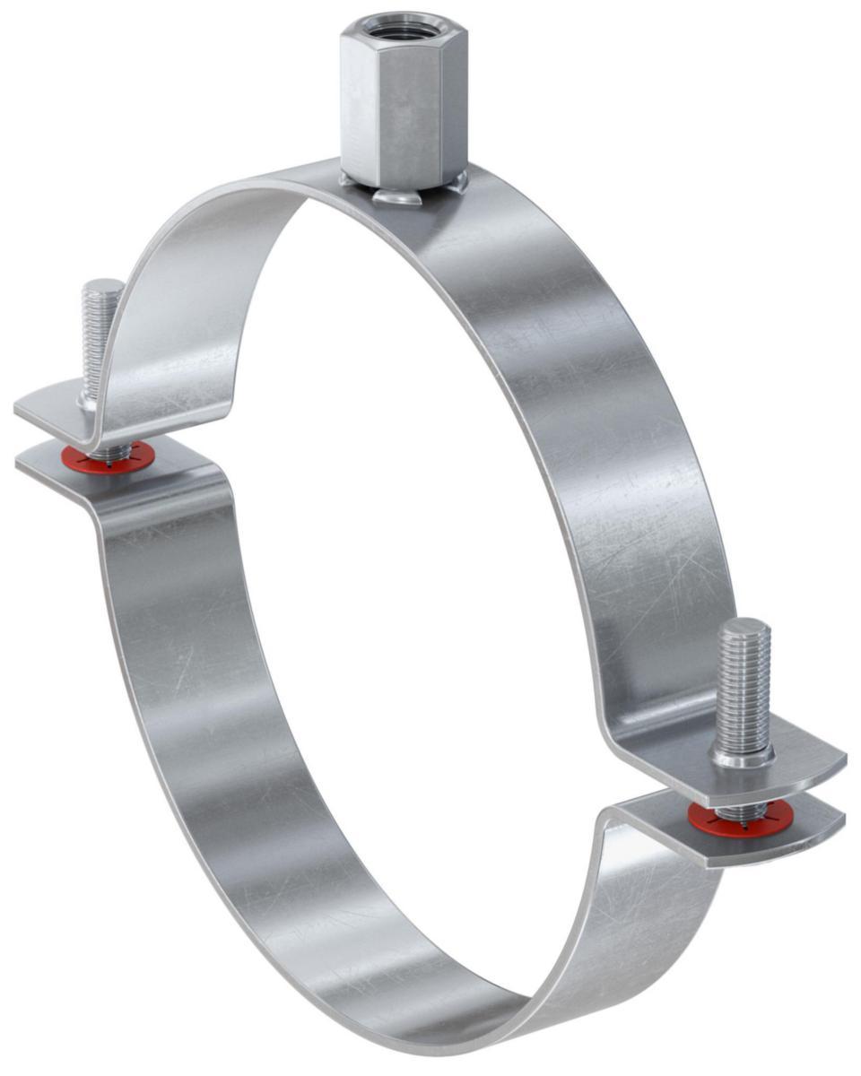 Ventilasjonklammer LGSN u/dempegummi, ELZ, fischer