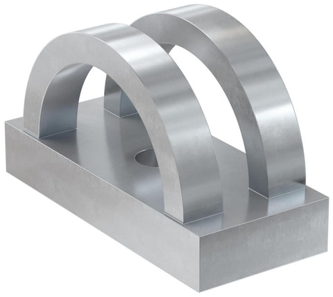 Universalholder UHRS, elforzinket, FUS skinnesystem, fischer