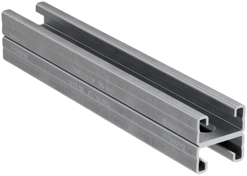 Montasjeskinne FUS 21D, varmforsinket, fischer