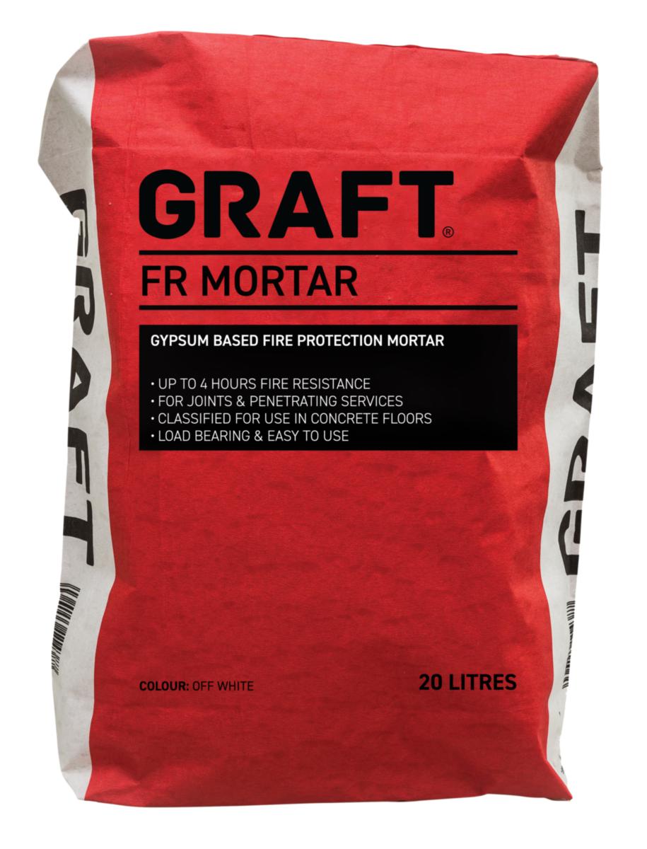 Branntetting Graft FR Gipsmørtel