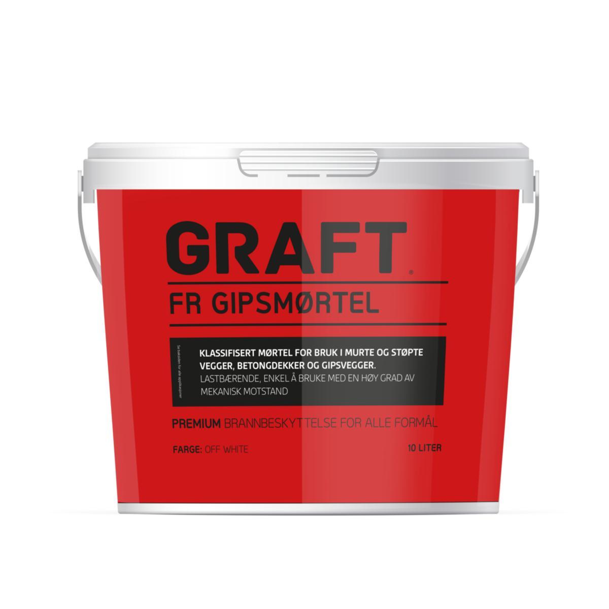 Branntetting Graft FR Gipsmørtel