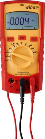 Multimeter Wiha 1000V AC/DC CAT IV - Nei