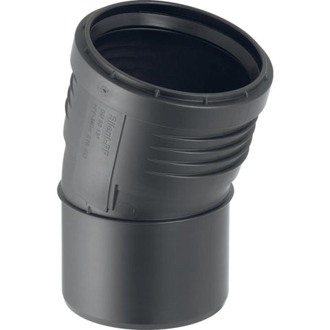 Bend 15° med en muffe PP, Silent - Geberit