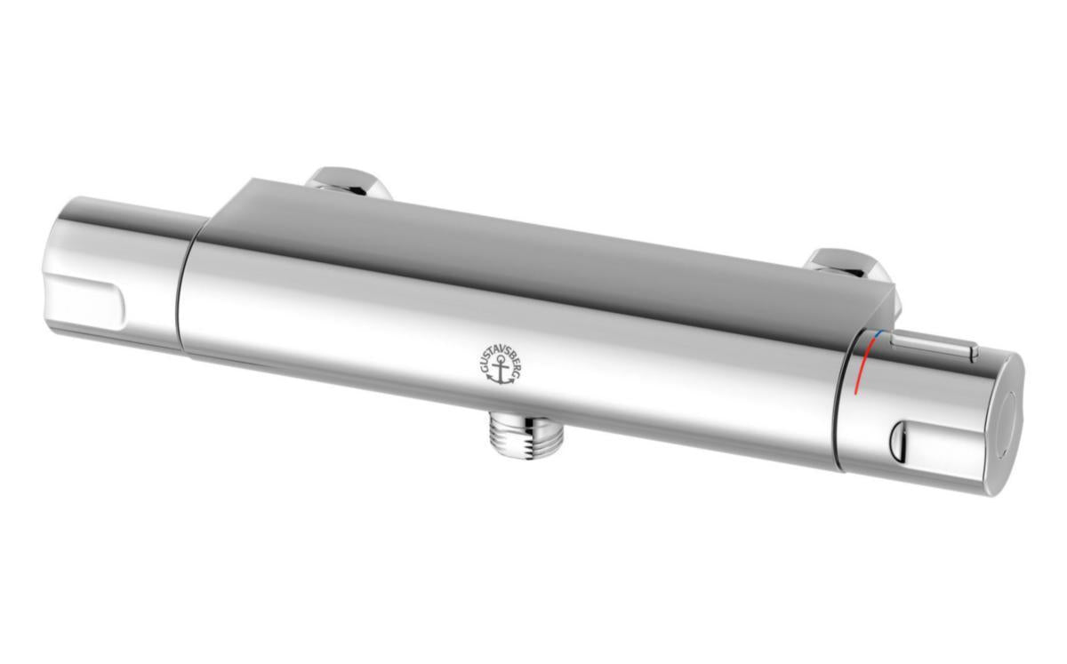 Dusjbatteri Nordic termostat med utløp ned, Gustavsberg - Villeroy & Boch