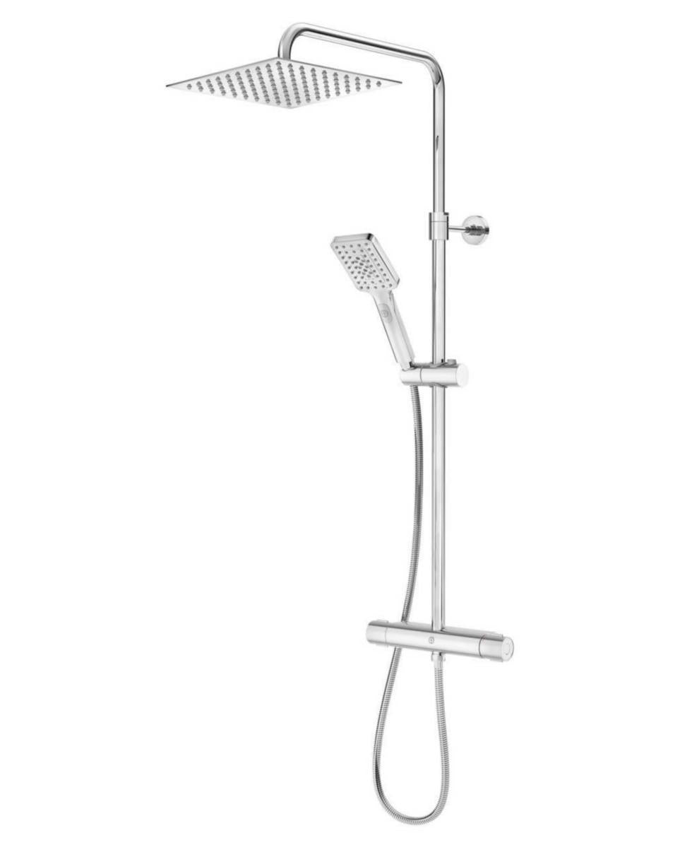 Takdusjpakke Nye Nautic Square med termostat, Gustavsberg - Villeroy & Boch