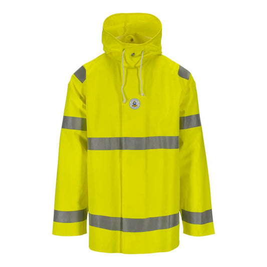 Regnjakke AAPW Oslo HiVis kl.3