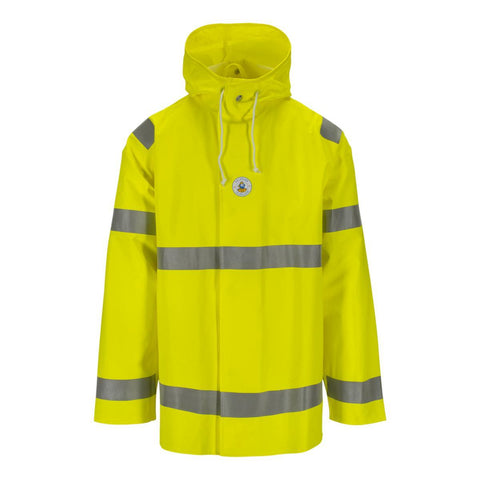 Regnjakke AAPW Oslo HiVis kl.3