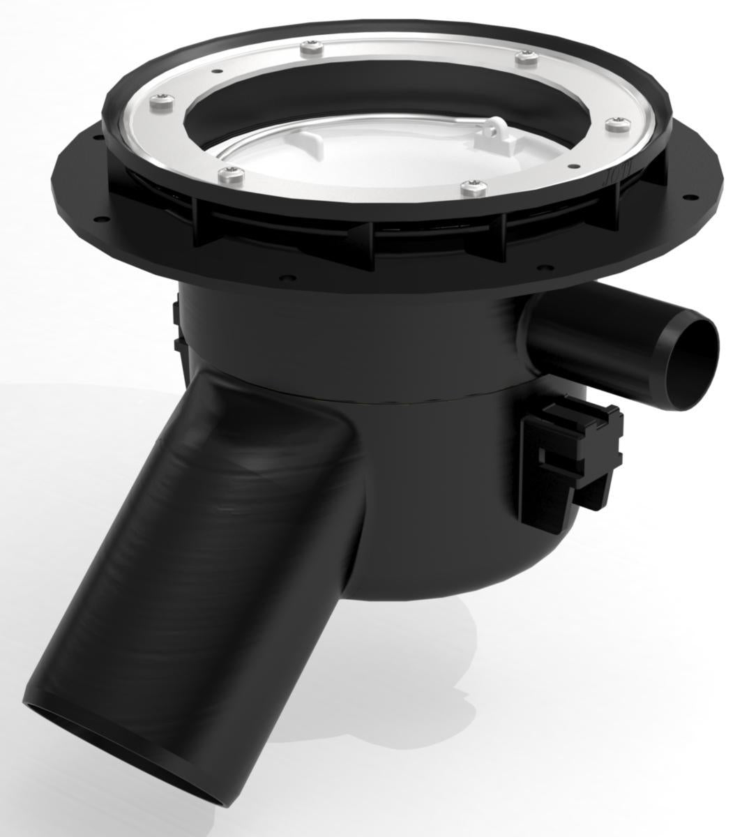 AU-sluk skråutløp m/anboring, Purus Joti