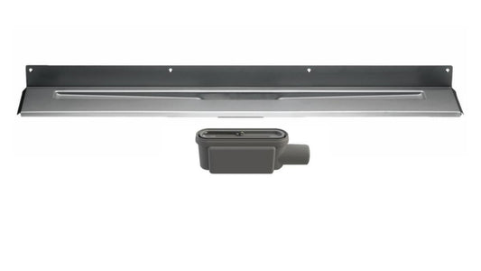 Grunnpak gavlutløp 50mm, Unidrain