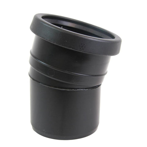 Bend 15° svart PP, Pipelife