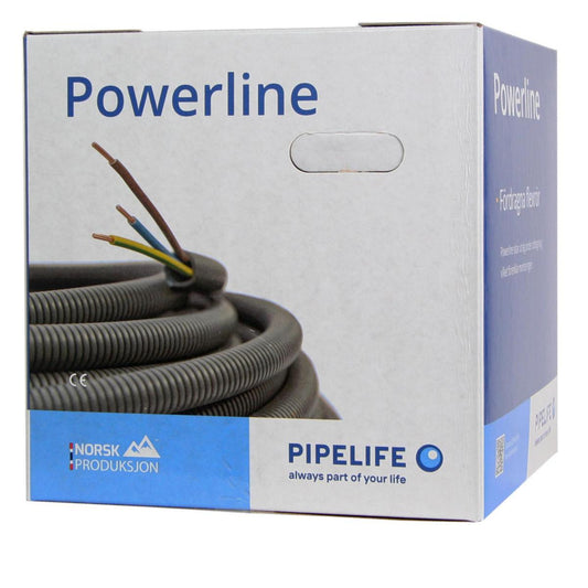 Powerline Pipelife RG6+2xU/UTP CAT6