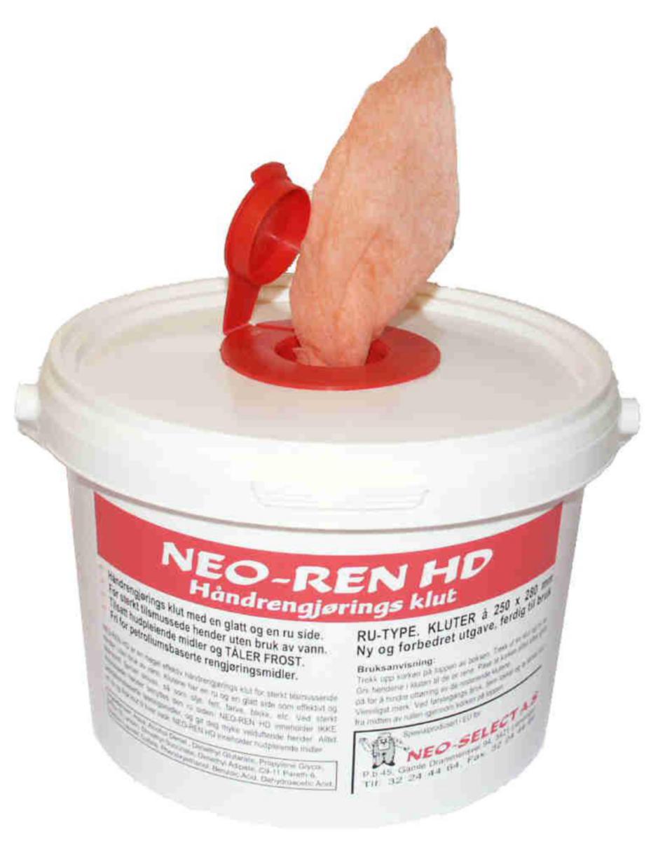 Rengjøringsserviett Neo-Ren HD Ru/glatt Frostsikker -25°C - Neo-Select AS