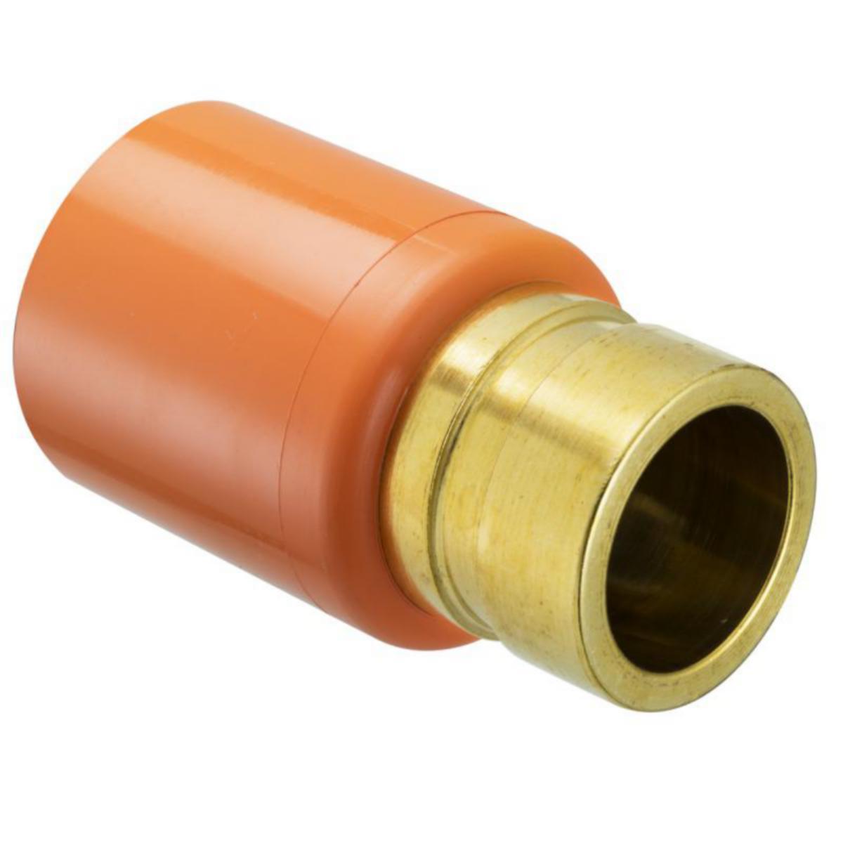 Adapter innvendig liming/utvendig spor for rillede deler, CPVC - GPA Flowsystem