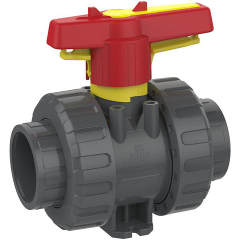 Kuleventil med limmuffer PVC, M1IU - GPA Flowsystem