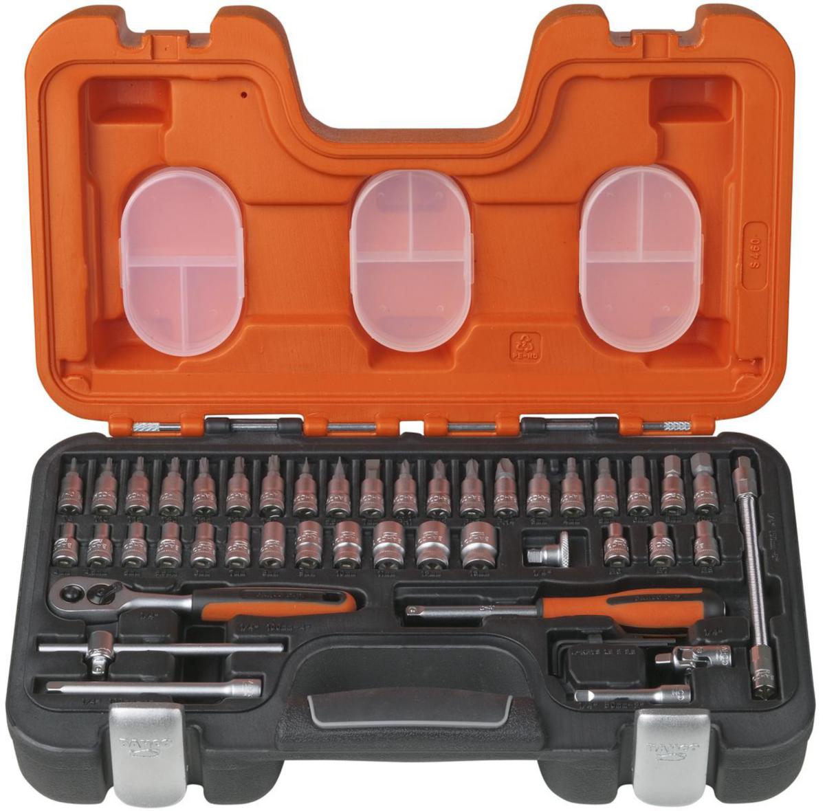 Pipenøkkelsett 1/4" Bahco S460
