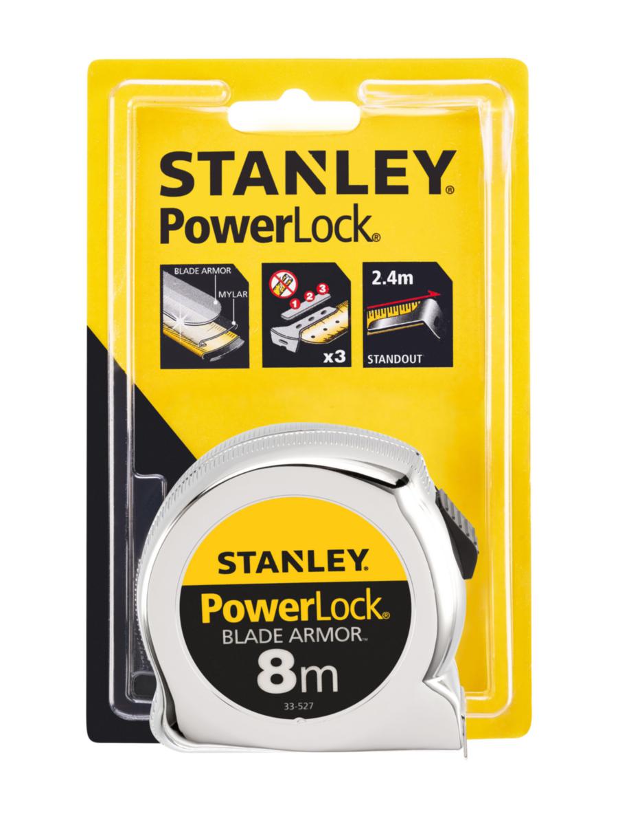 Målebånd Stanley PowerLock BladeArmor